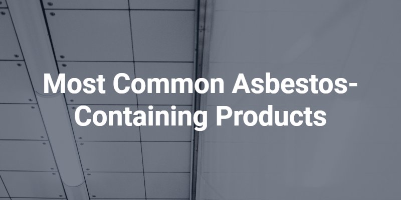 asbestos containing products