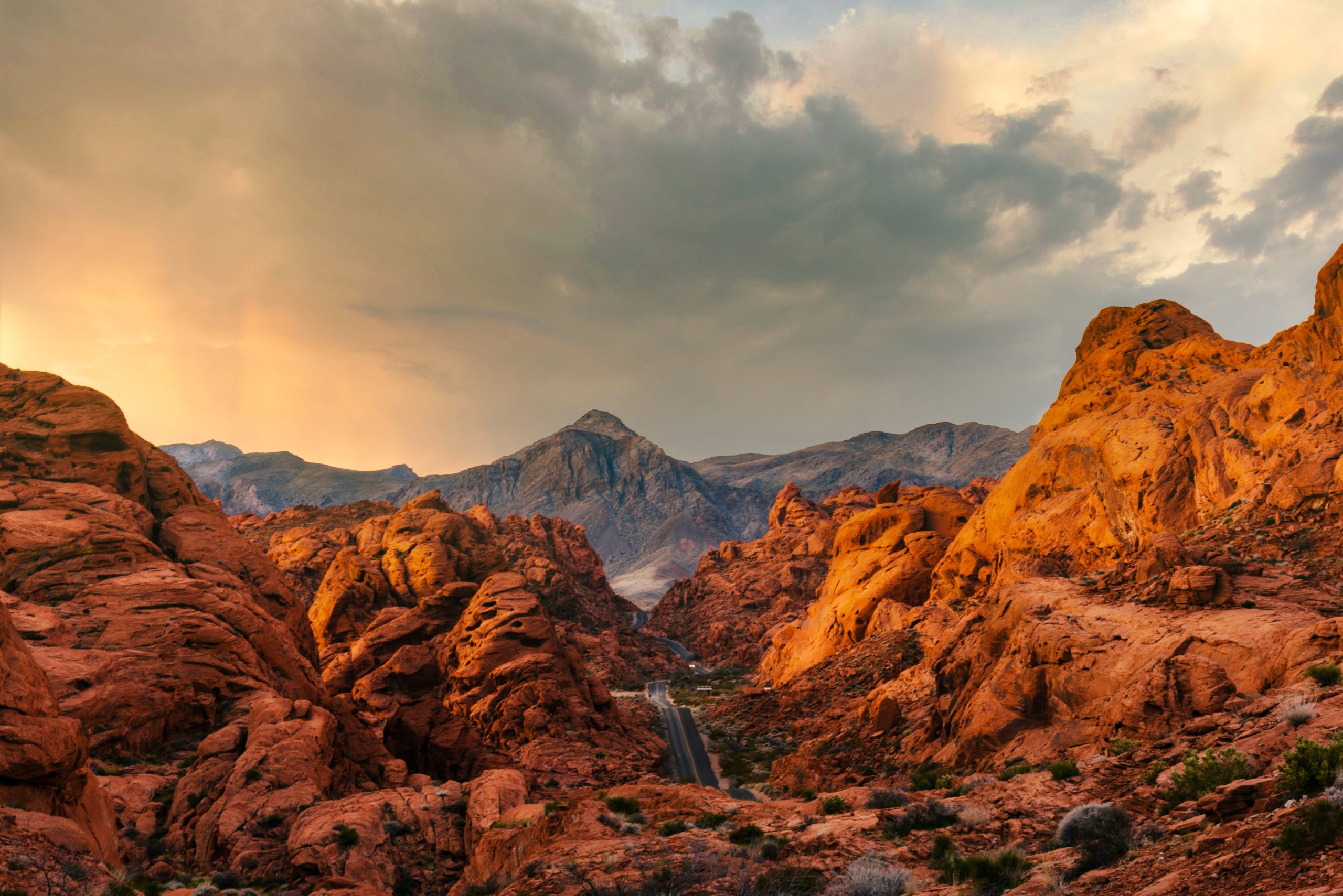 red rock canyon in nevada
